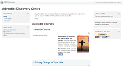 Desktop Screenshot of courses.discoveronline.org.uk