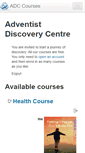 Mobile Screenshot of courses.discoveronline.org.uk