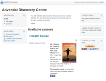 Tablet Screenshot of courses.discoveronline.org.uk